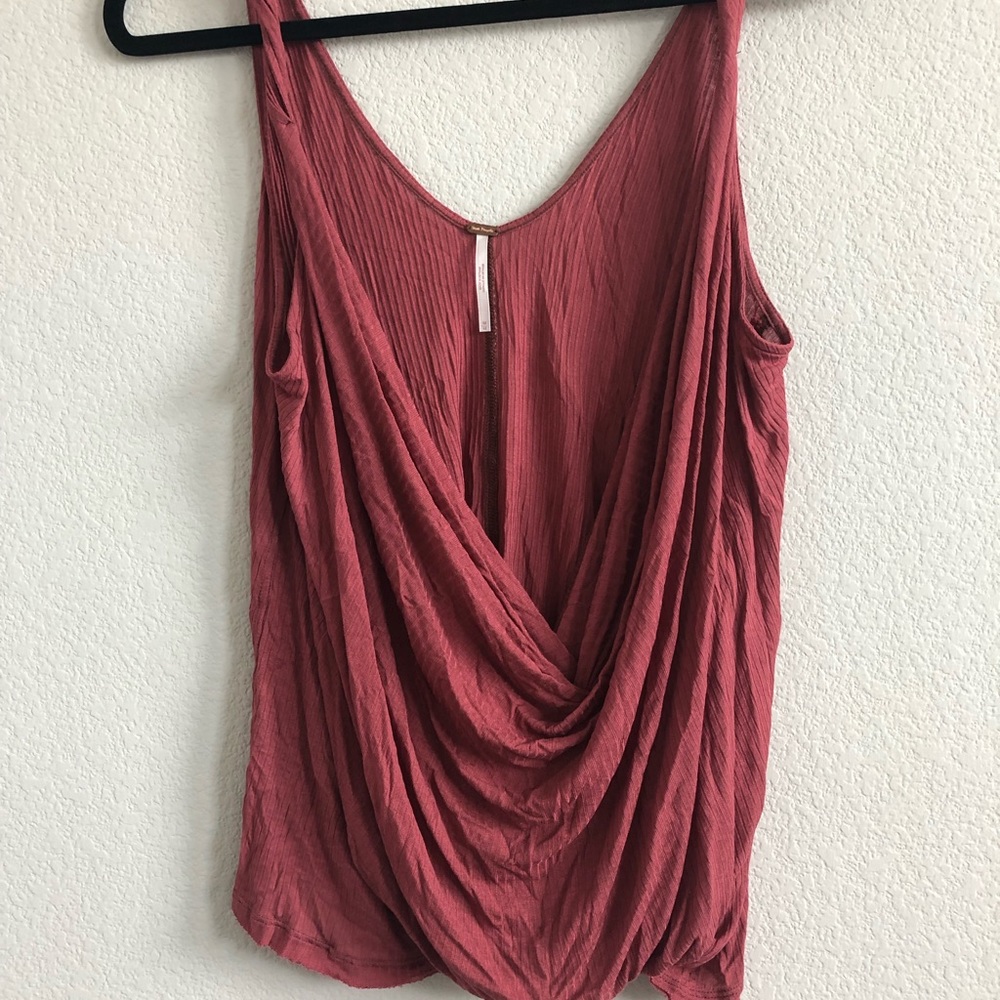 Free people drape front blouse